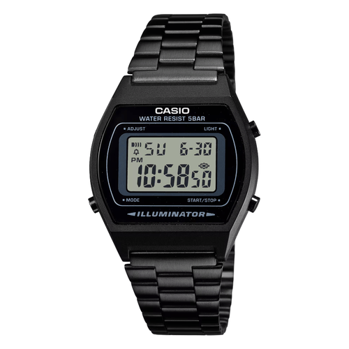 Relogio Unissex Casio Vintage- PRETO-B640WB-1ADF-SC-
